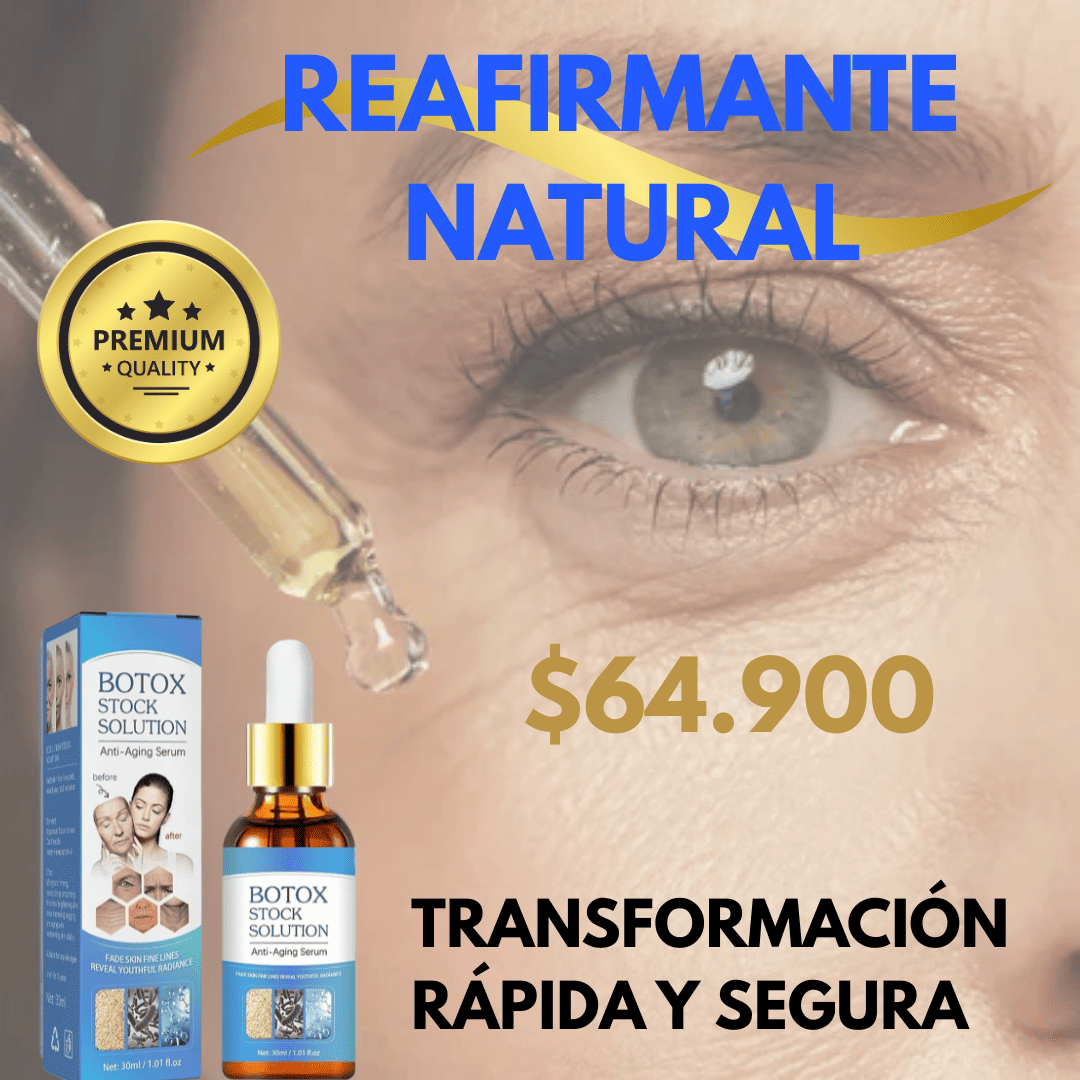 REAFIRMANTE NATURAL BOTOX STOCK SOLUTION