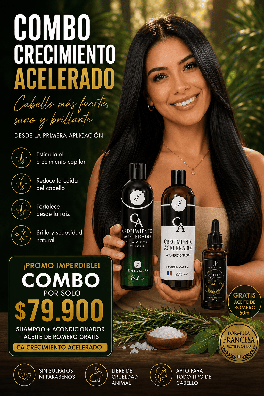 SHAMPOO CA + ACONDICIONADOR CA