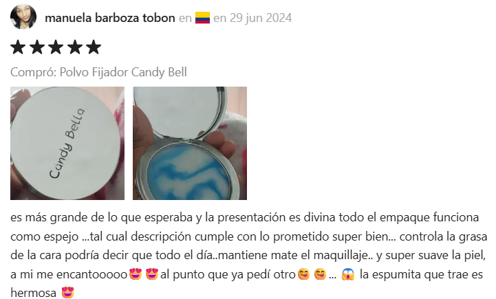 CANDY BELLA 2X1 MATIFICANTE ORIGINAL