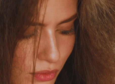Cabello y rostro de la misma imagen original